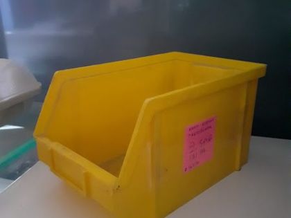 ΚΟΥΤΙ ΤΑΚΤΟΠΟΙΗΣΗΣ ΚΙΤΡΙΝΟ 14X23X14ΕΚ (963/10)